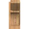 Ekena Millwork Imperial Slat Smooth Outlooker, Western Red Cedar, 7 1/2"W x 14"D x 18"H OUT08X14X18IMP06SWR - alternate 3